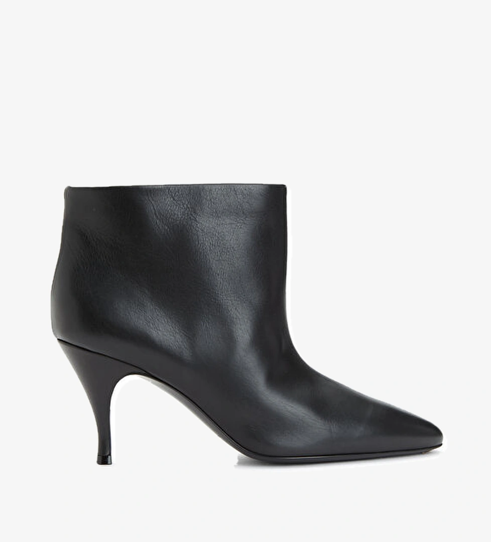 Herbert Levine Siyah Kadın Deri Bot model görseli