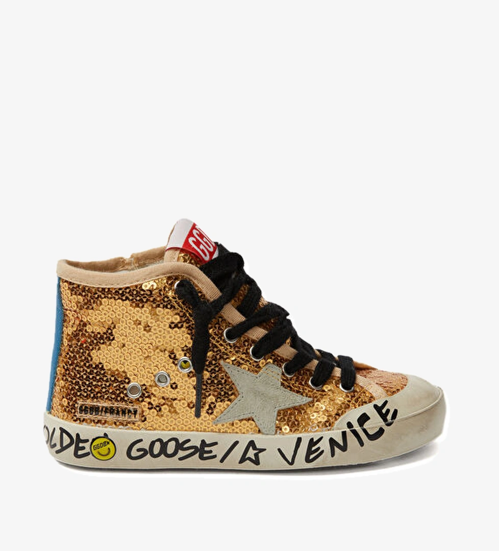 Golden Goose Francy Payetli Çocuk Sneaker model görseli