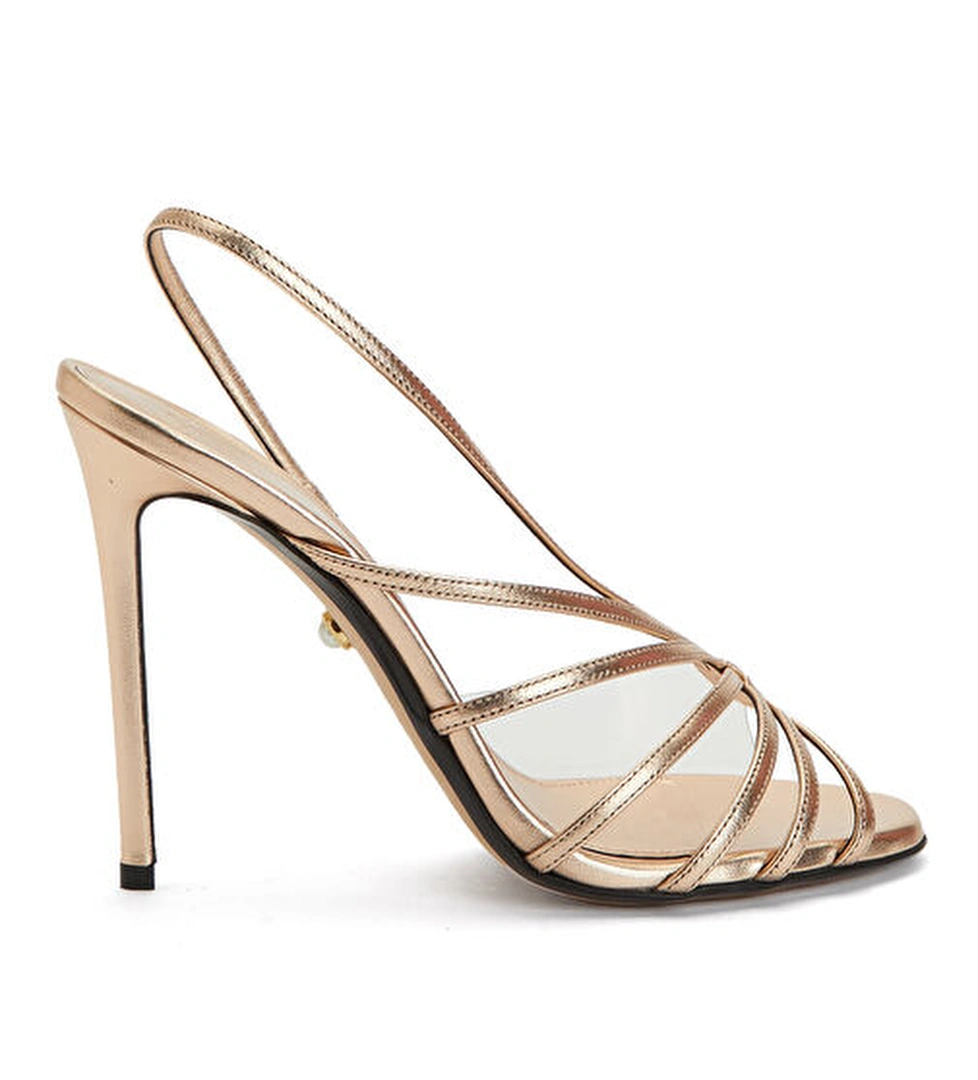 Alevi Karamel Kadın Deri Sandalet model görseli