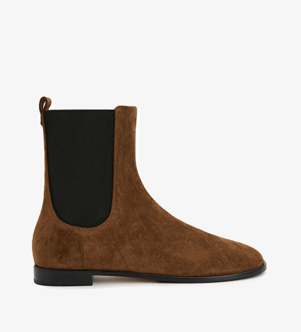 Dear Frances Rina Kahverengi Kadın Deri Bot model görseli