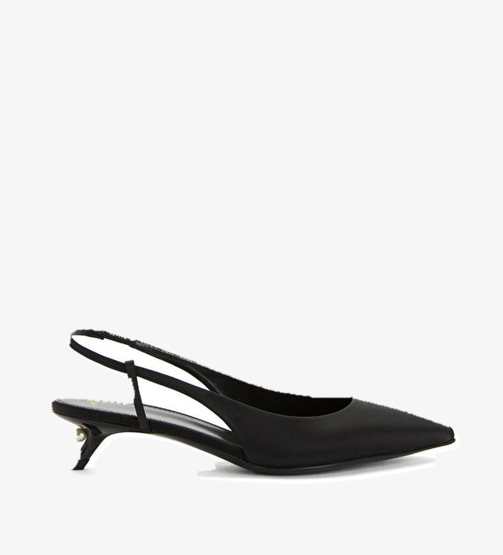 Alevi Siyah Topuklu Ayakkabı model görseli