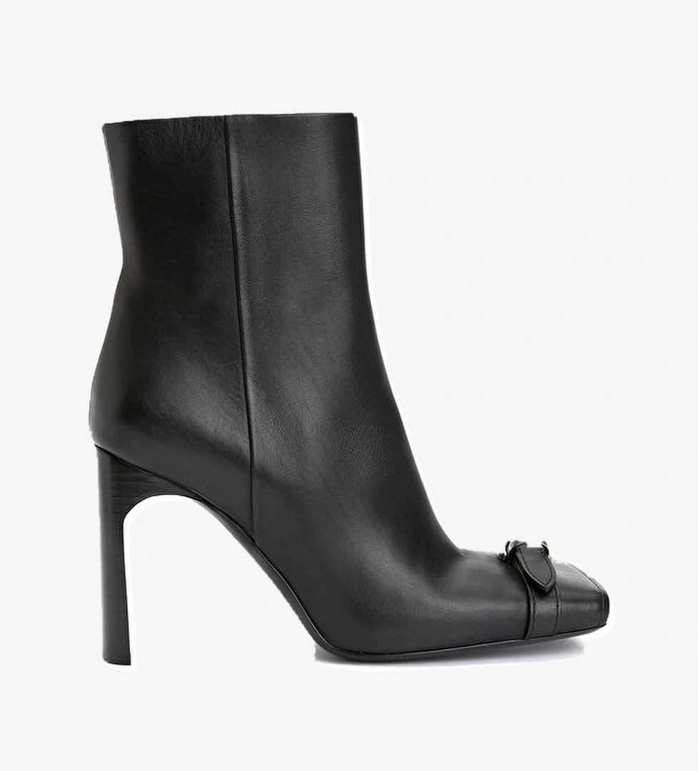 Balenciaga Bel Air Siyah Kadın Deri Bot model görseli