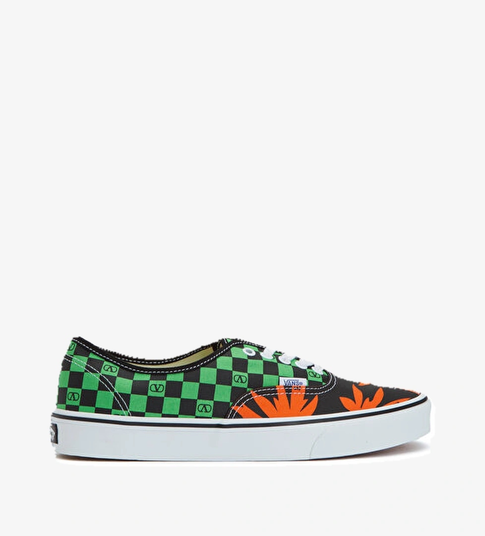 Valentino Garavani X Vans Valentino Garavani X Vans Siyah Yeşil Karışık Desenli Erkek Sneaker | Beymen Siyah Yeşil - 1. görsel