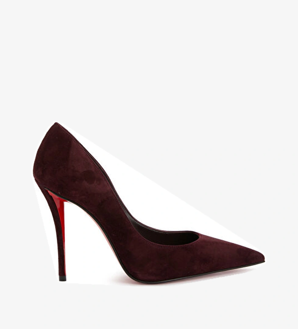Christian Louboutin Miss Bordo Deri Stiletto model görseli