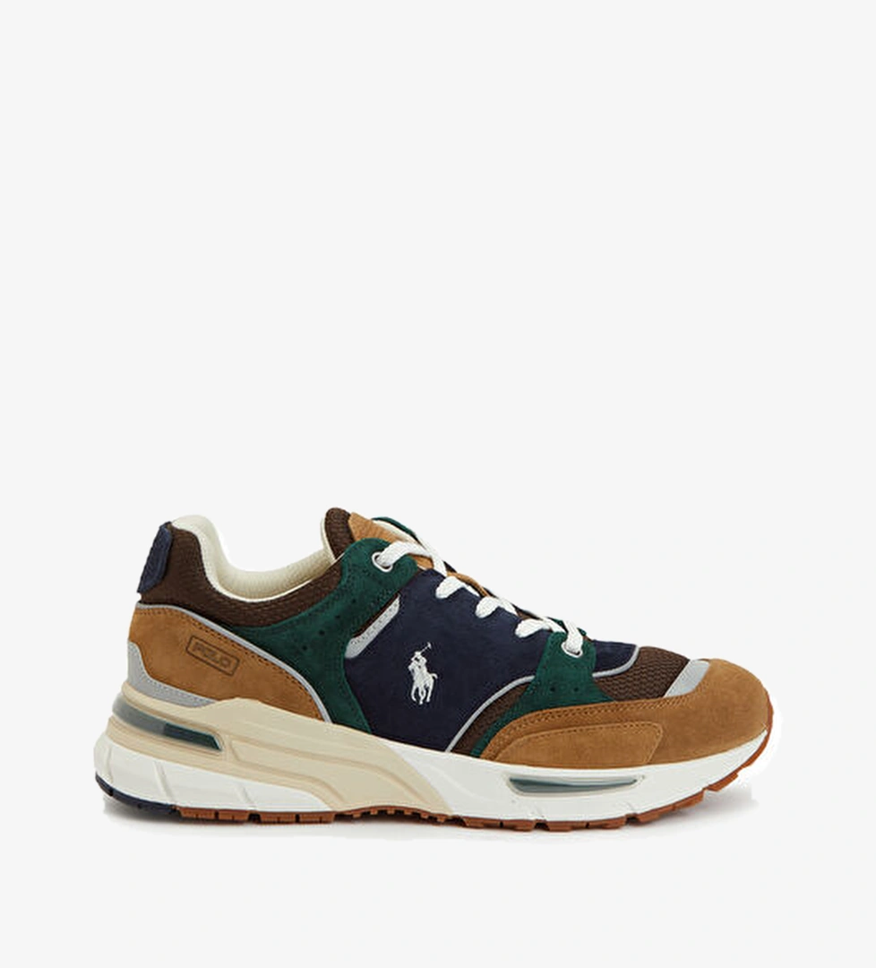 Polo Ralph Lauren Bej Erkek Süet Sneaker model görseli