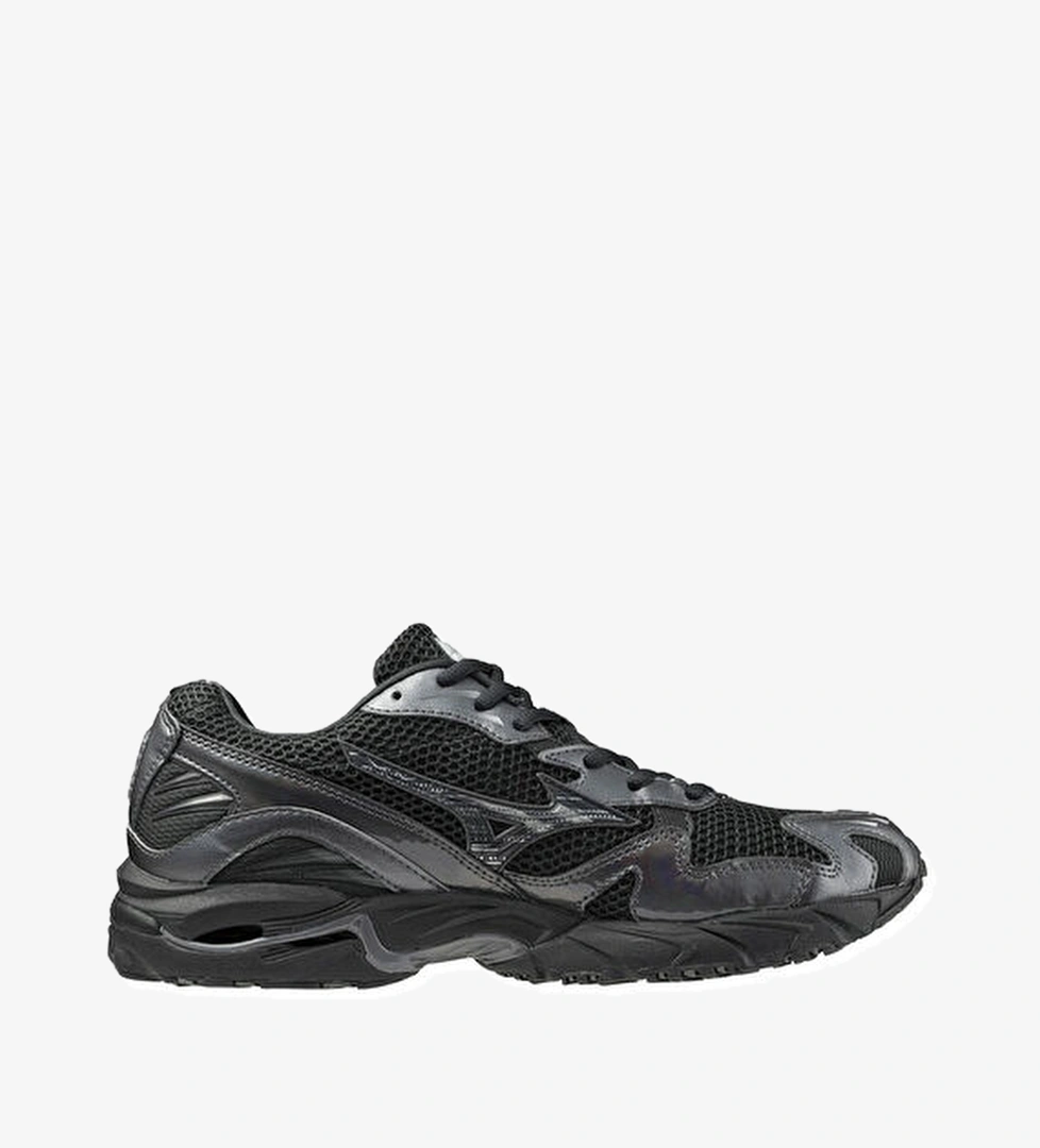 Mizuno Wave Rider 10 Sport Siyah Silver Erkek Sneaker model görseli