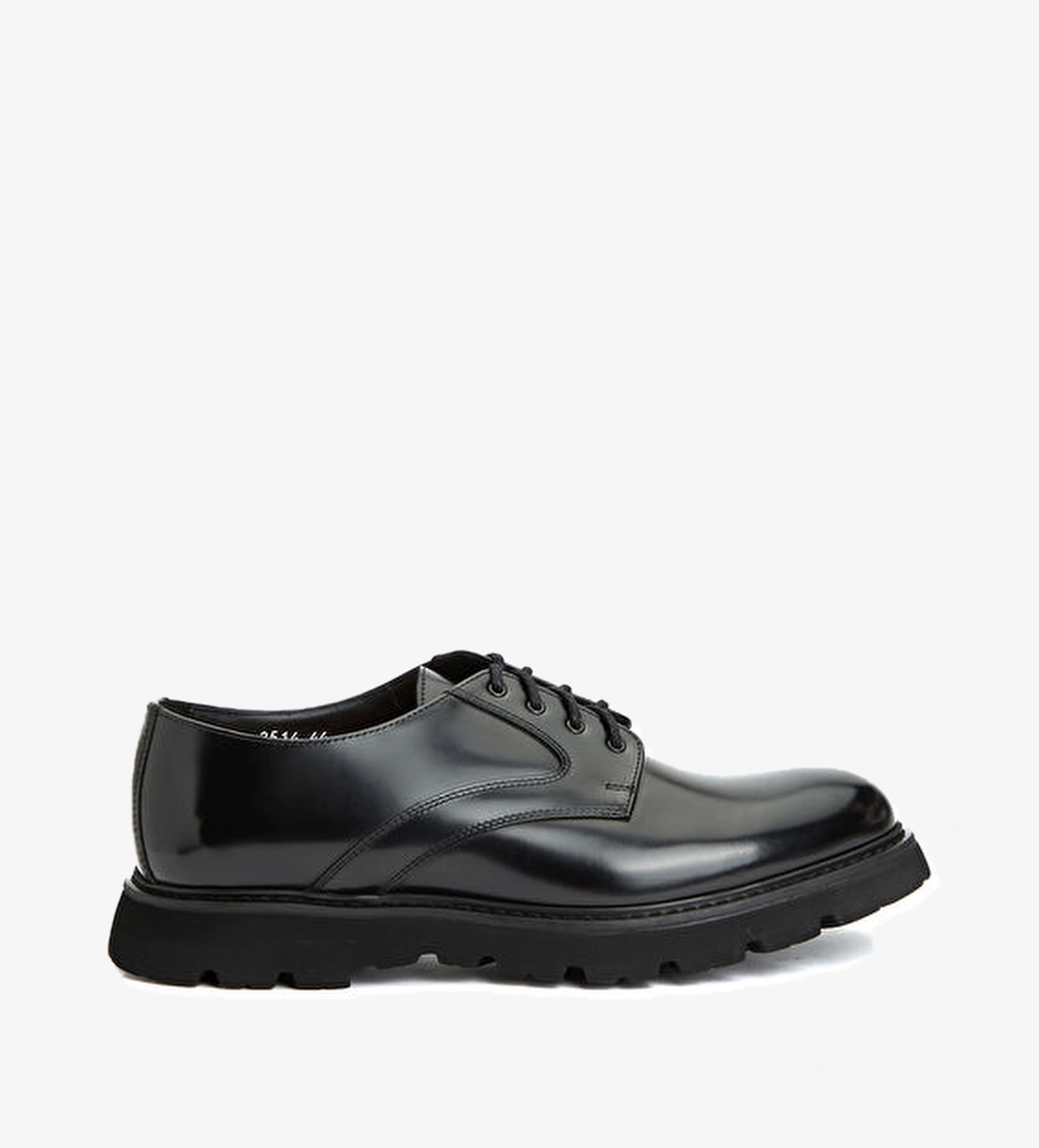 Doucal's Siyah Erkek Deri Ayakkabı model görseli