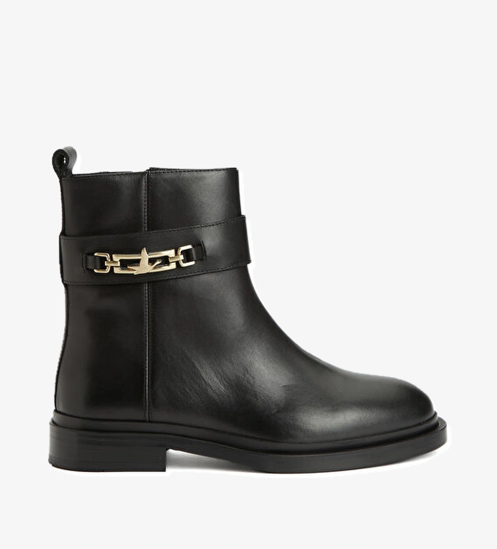 Beymen Club Siyah Logo Kemerli Kadın Süet Bot model görseli