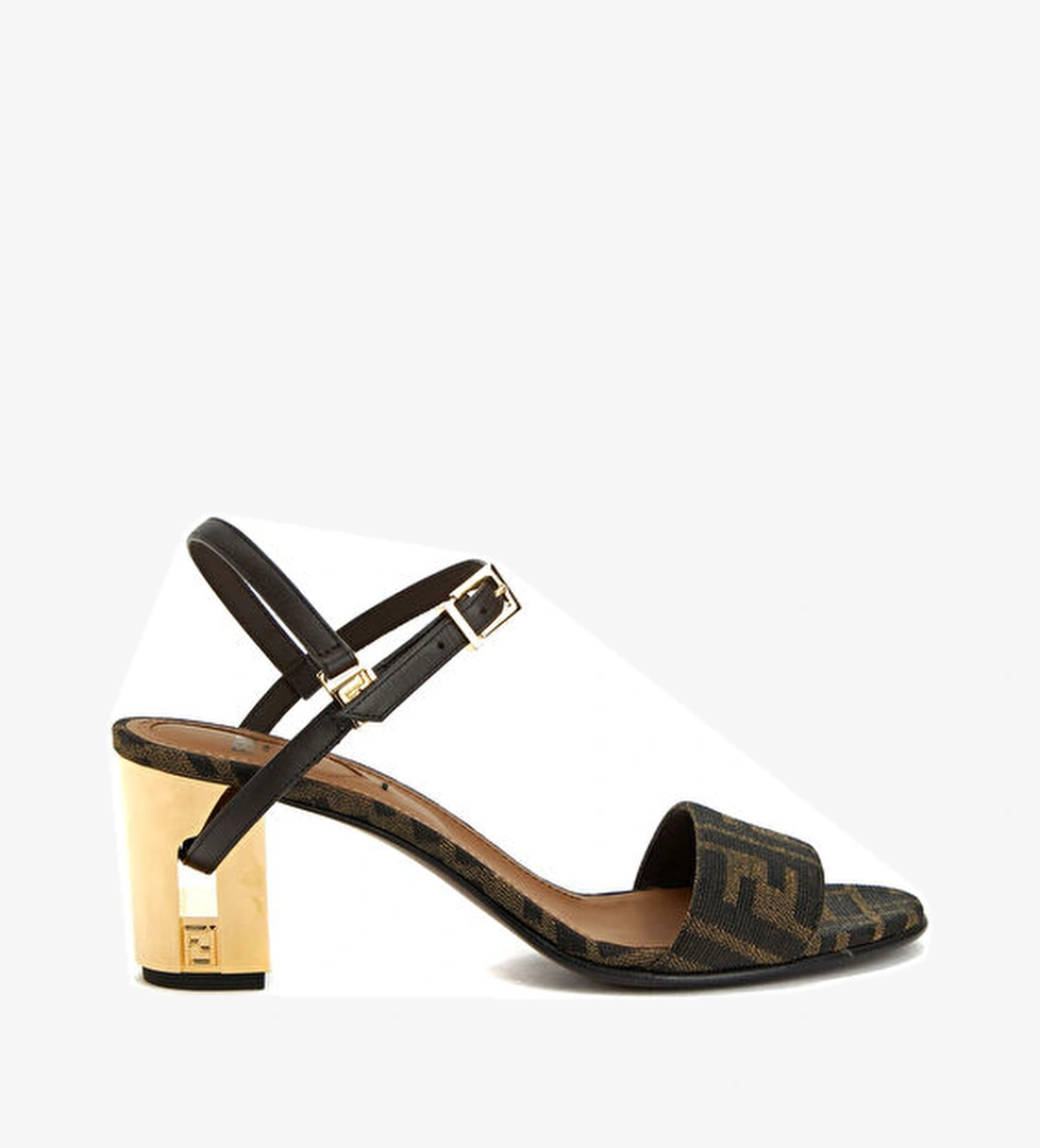 Fendi Topuklu Sandalet - Görsel 1