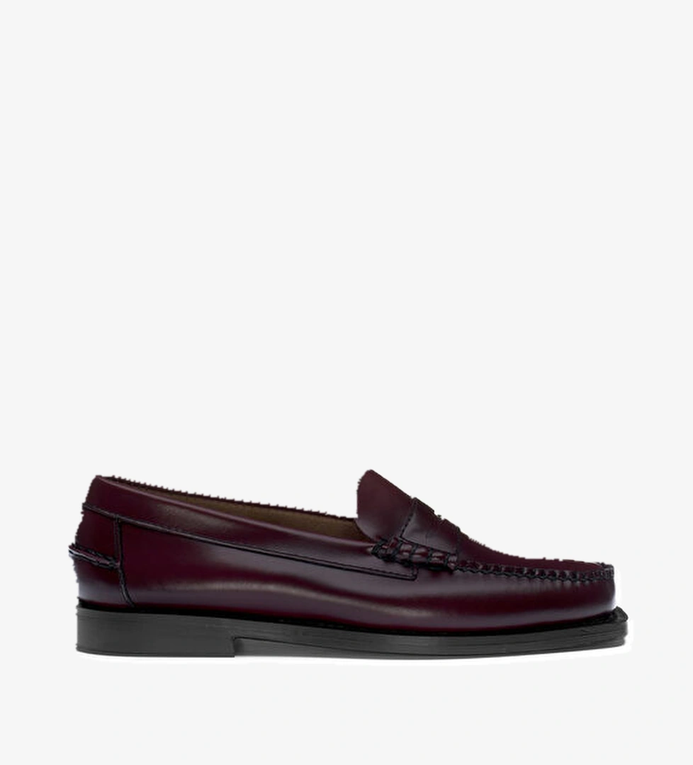 Sebago Madison Bordo Kadın Deri Loafer model görseli