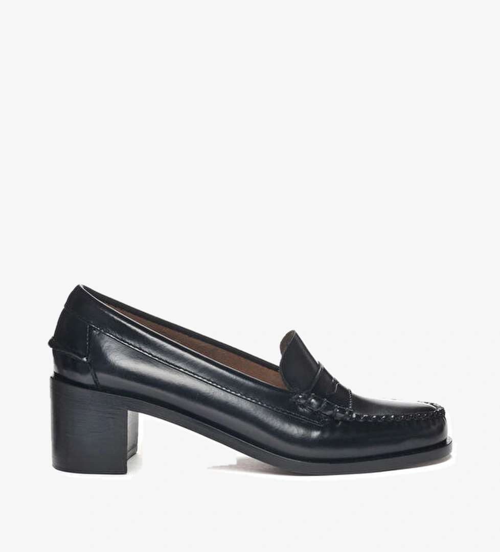 Sebago Egle Siyah Deri Topuklu Ayakkabı model görseli