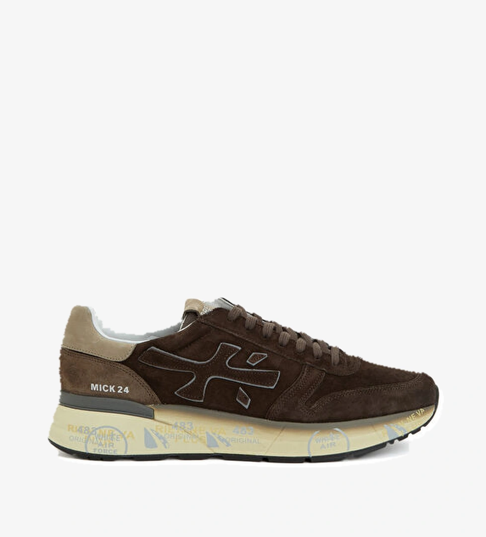 Premiata Mick Kahverengi Erkek Süet Sneaker model görseli