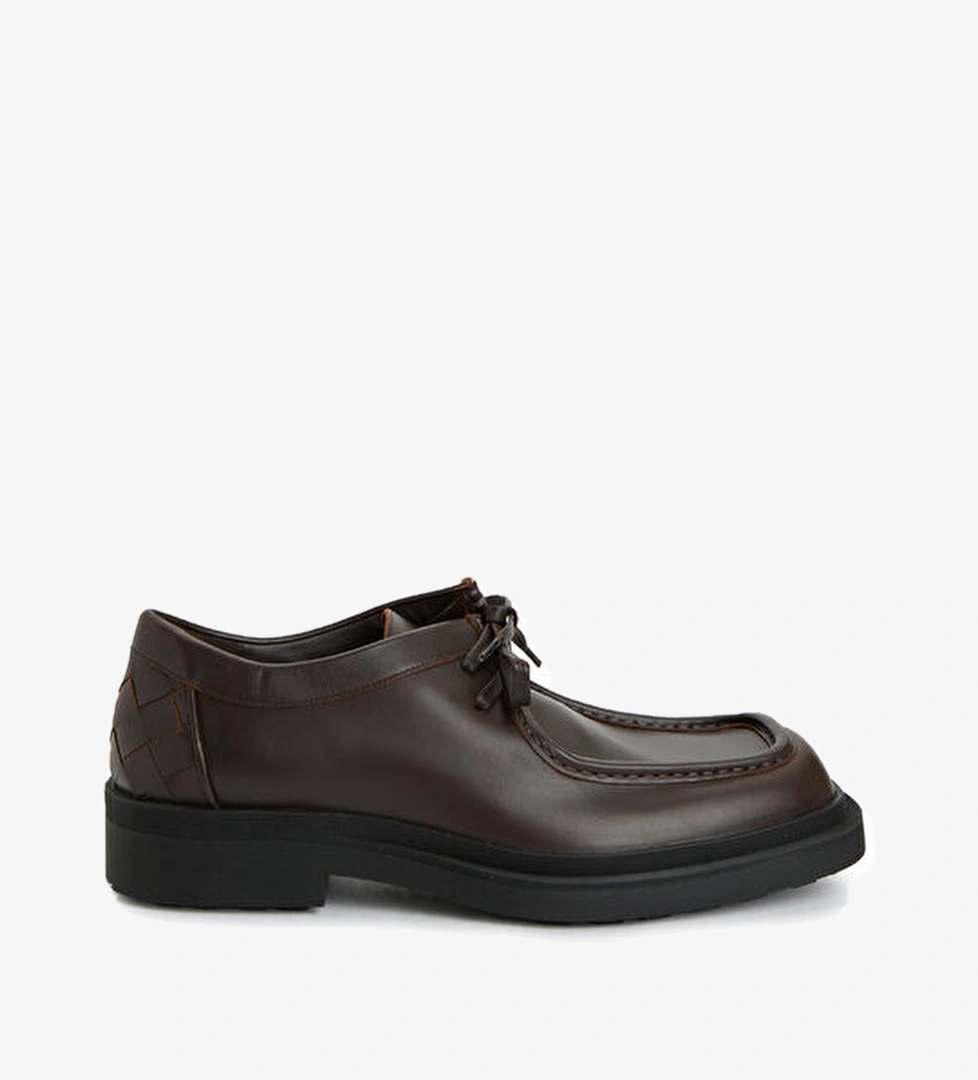 Bottega Veneta Ben Kahverengi Erkek Deri Bot model görseli