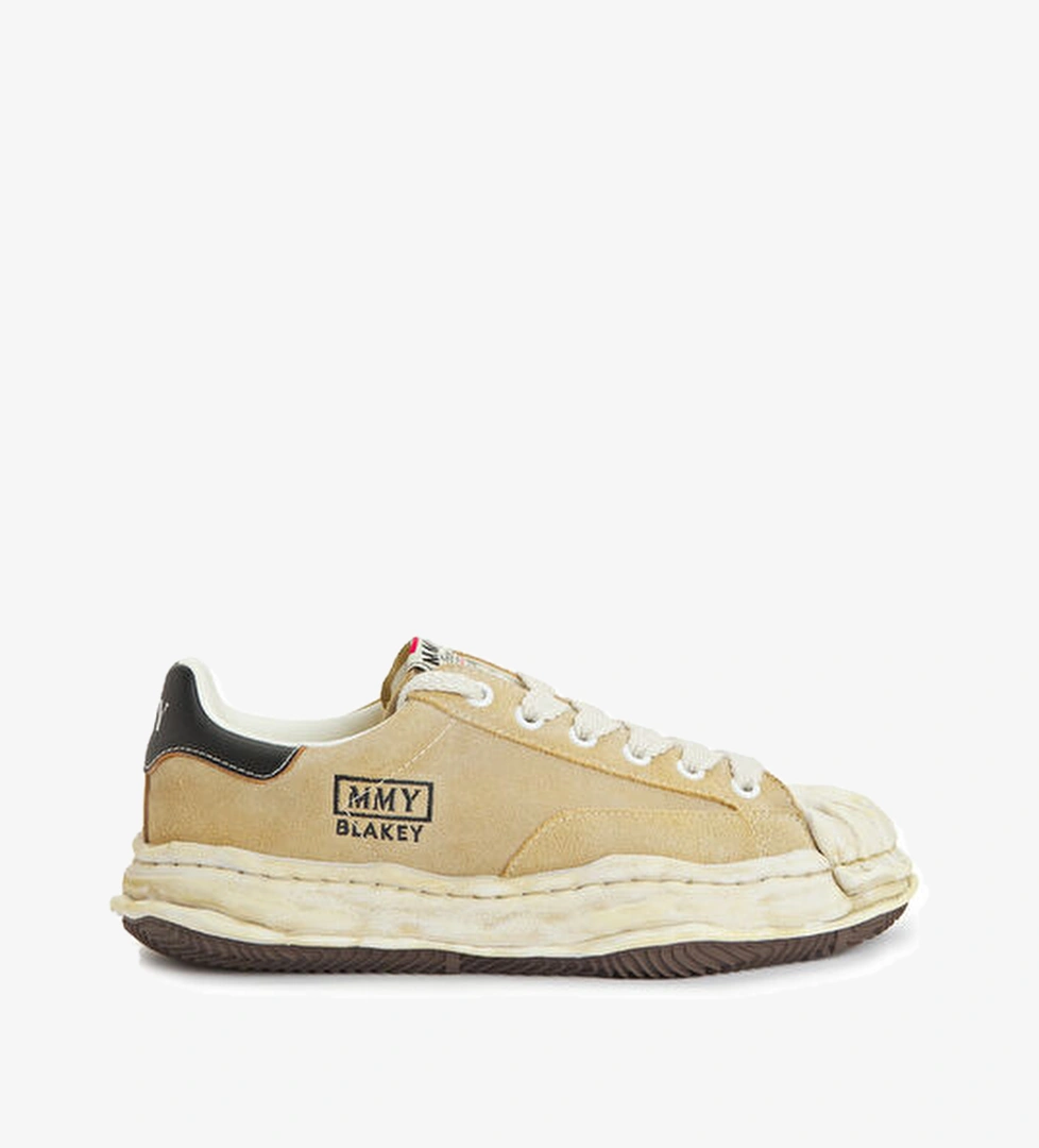 Maison Mihara Yasuhiro Blakey Beyaz Erkek Deri Sneaker model görseli