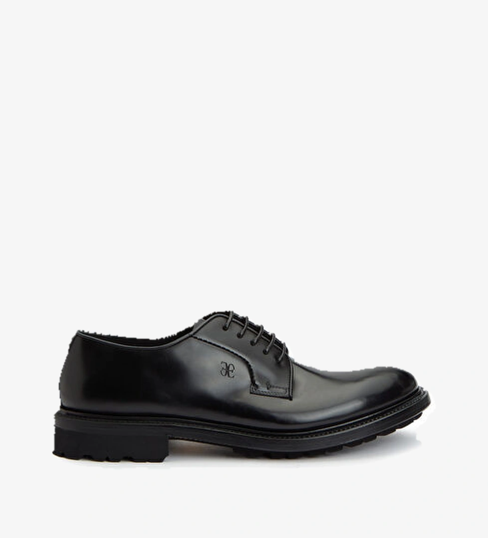 Fabi Siyah Erkek Deri Ayakkabı model görseli