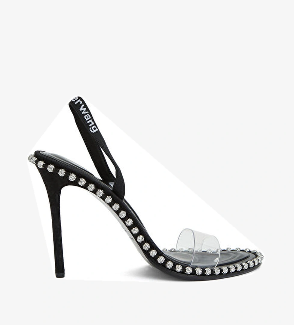 Alexander Wang Siyah Sandalet model görseli