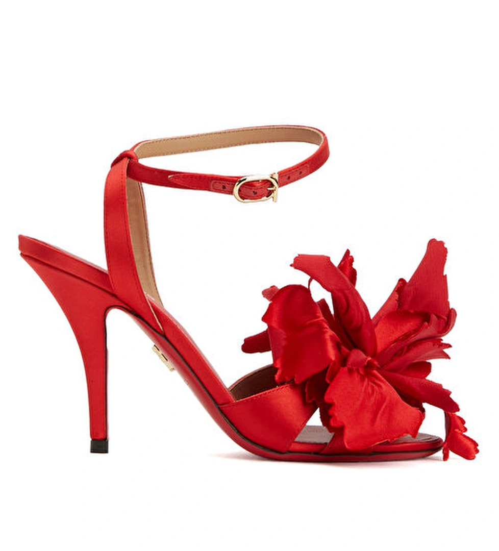 Ferragamo Ghilly Kırmızı Topuklu Ayakkabı model görseli