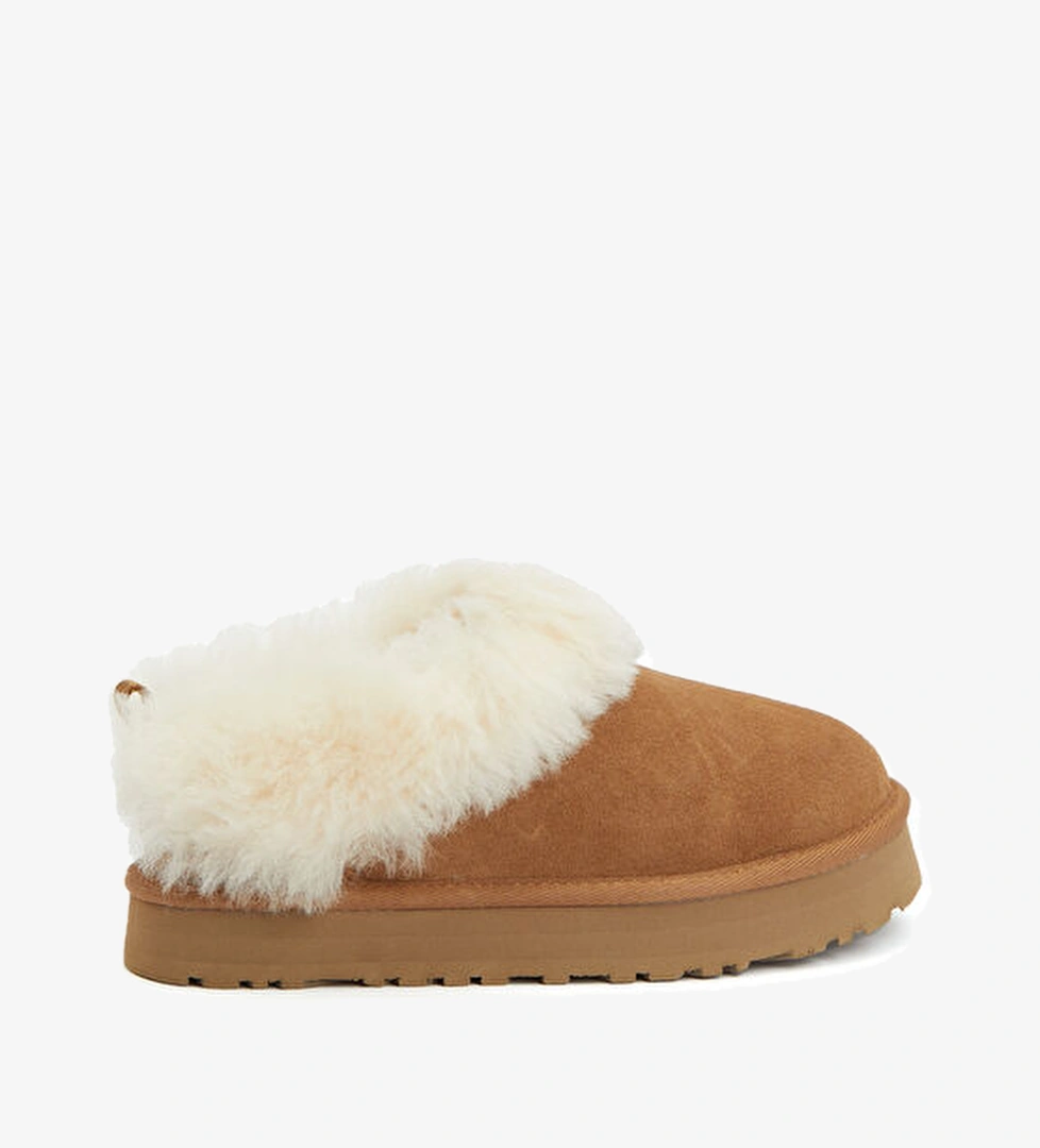 Ugg Tazzelle Taba Kız Çocuk Süet Bot model görseli