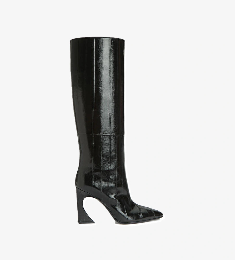 Fendi Siyah Kadın Deri Çizme model görseli