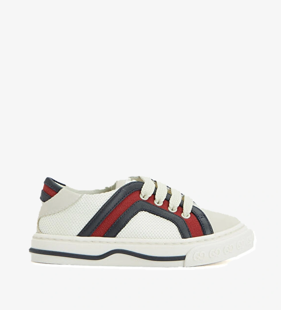 Gucci Beyaz Erkek Çocuk Deri Sneaker model görseli