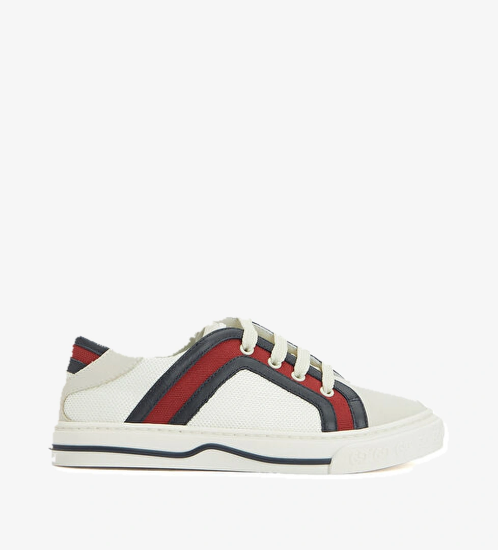 Gucci Beyaz Erkek Çocuk Deri Sneaker model görseli