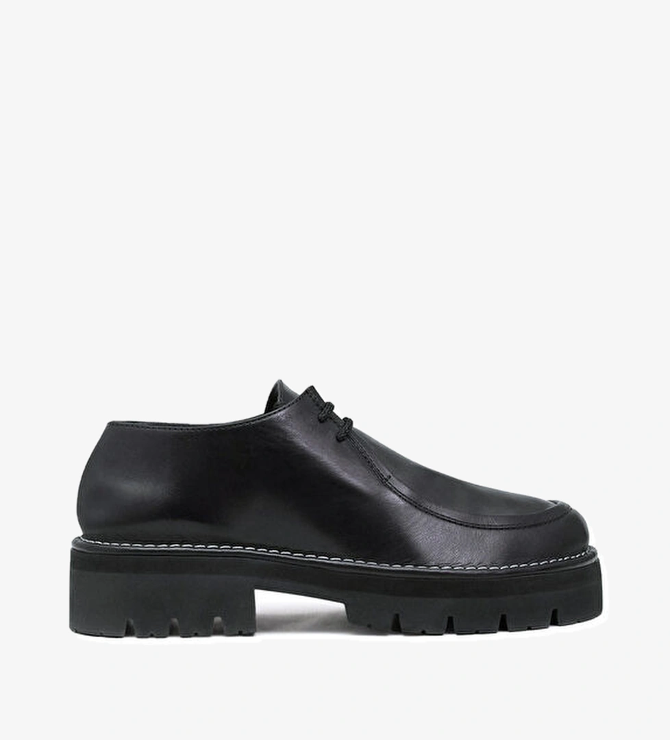 Ami Paris Siyah Erkek Deri Ayakkabı model görseli