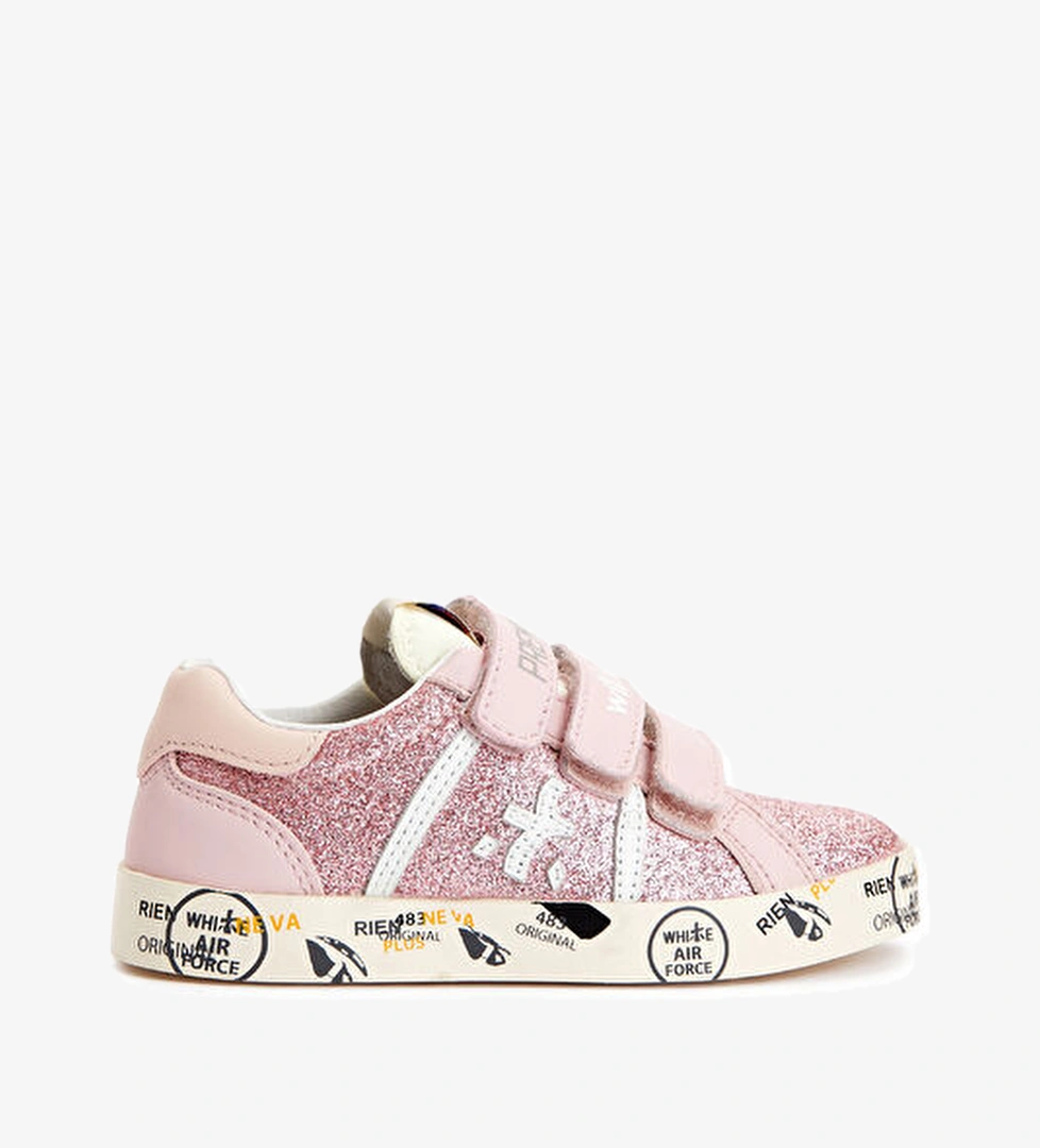 Premiata Andy Pembe Kız Çocuk Deri Sneaker model görseli