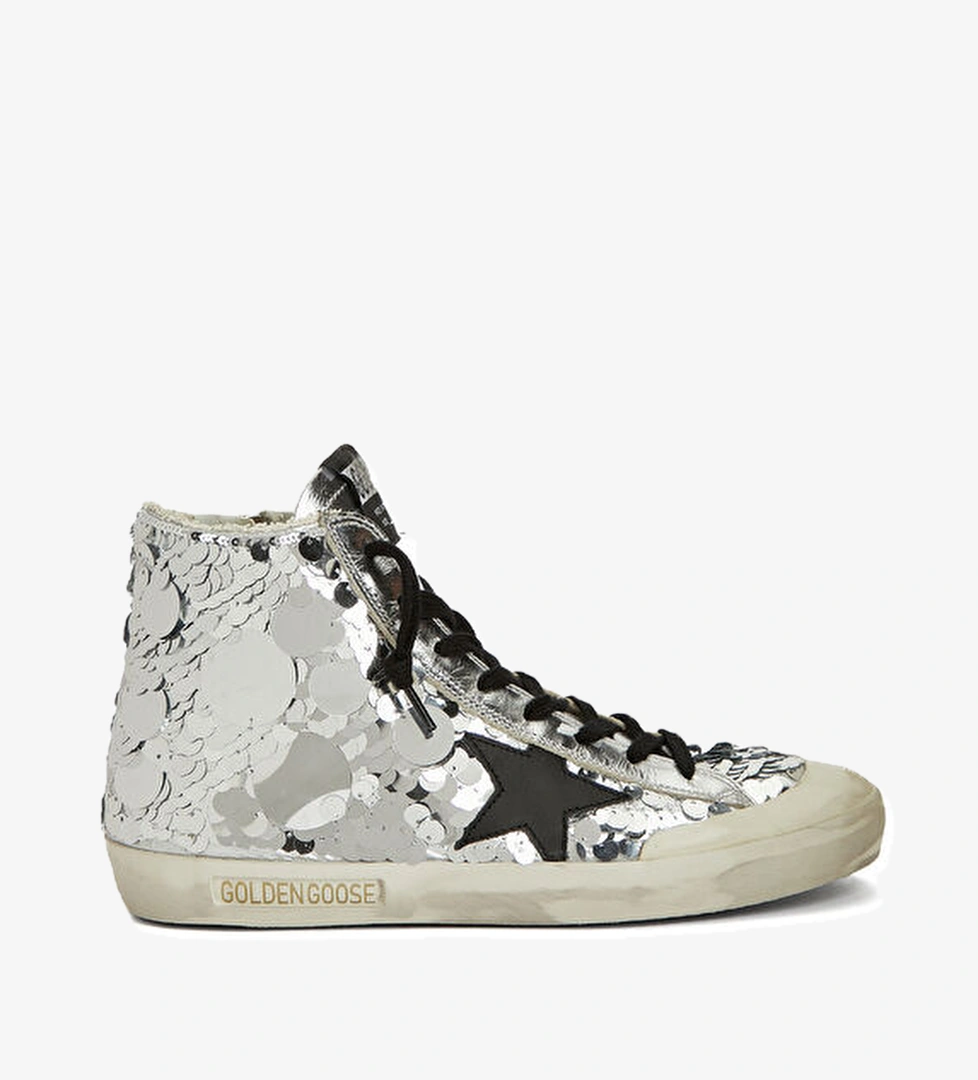 Golden Goose Francy Payetli Kadın Sneaker model görseli
