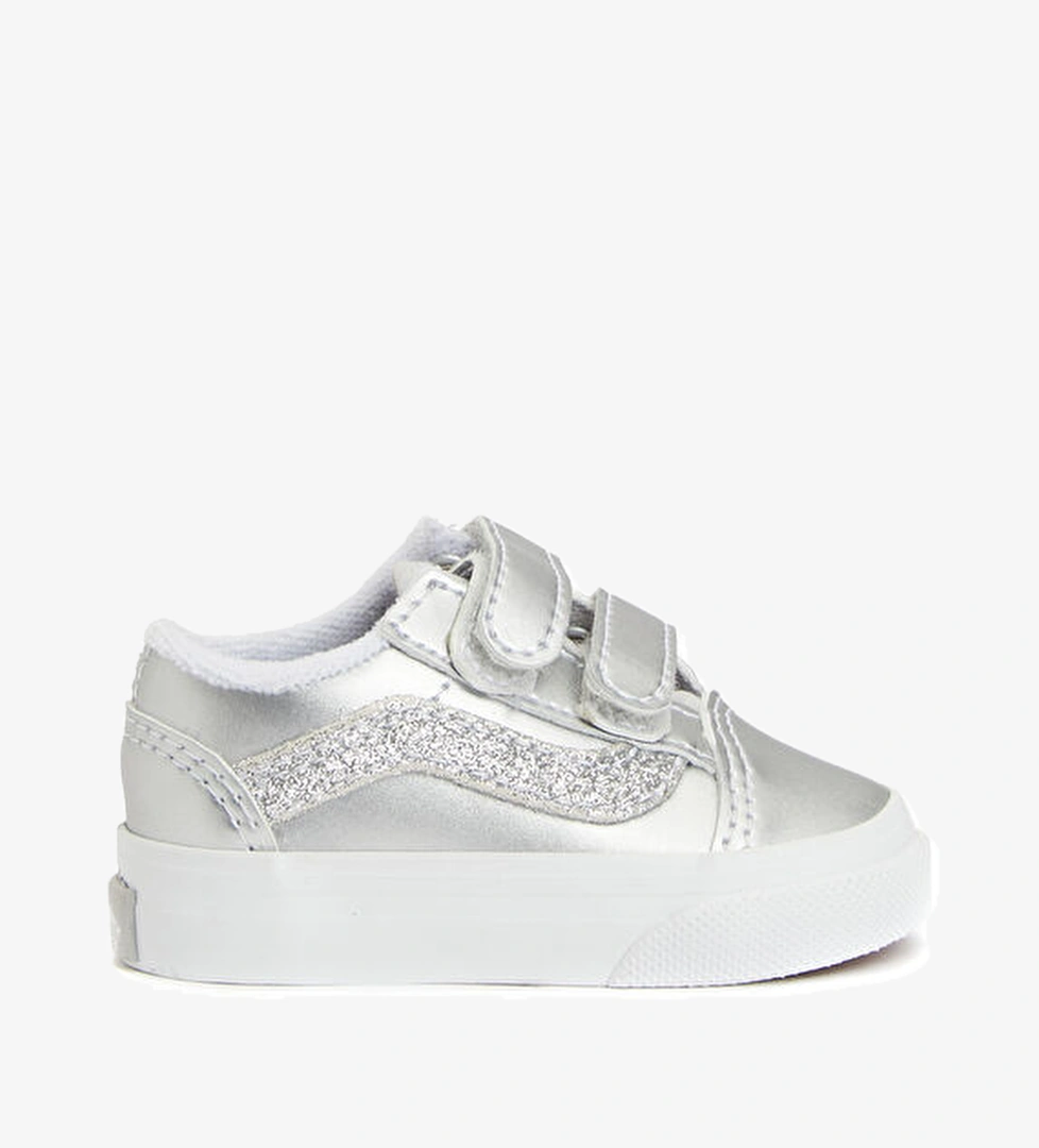 Old Skool Açık Gri Bebek Sneaker - Görsel 1