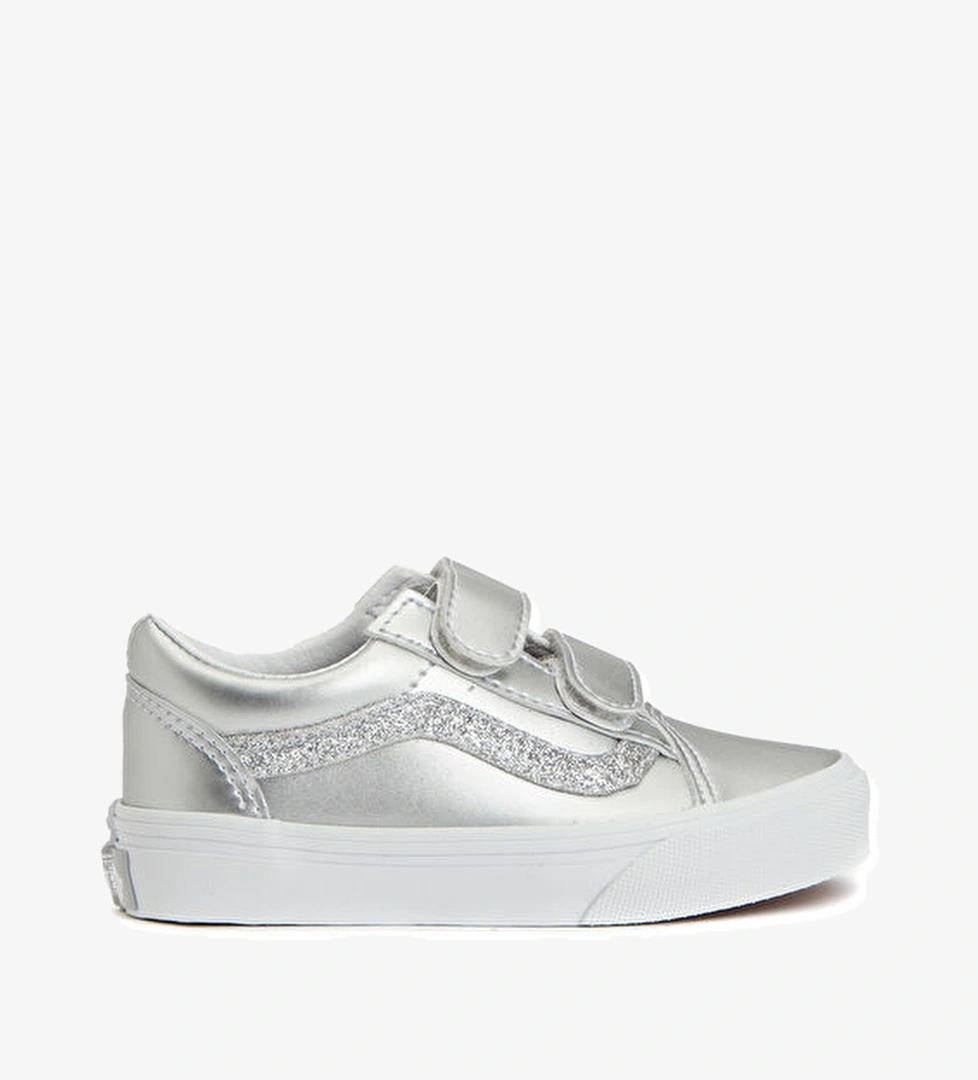 Vans Old Skool Açık Gri Çocuk Sneaker model görseli