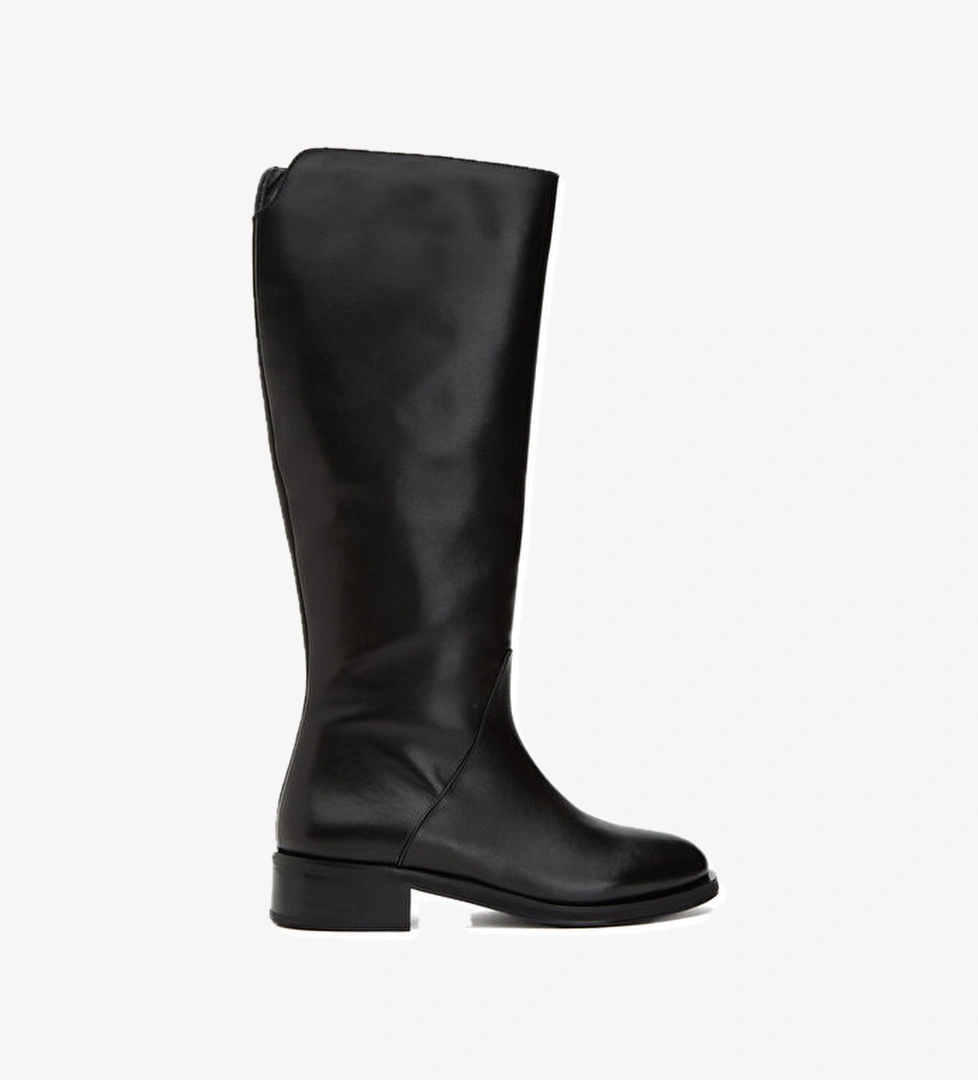 Beymen Club Siyah Kadın Deri Çizme model görseli