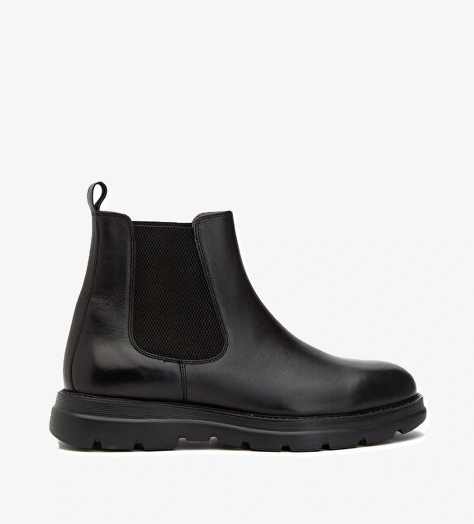 Beymen Club Siyah Erkek Deri Bot model görseli