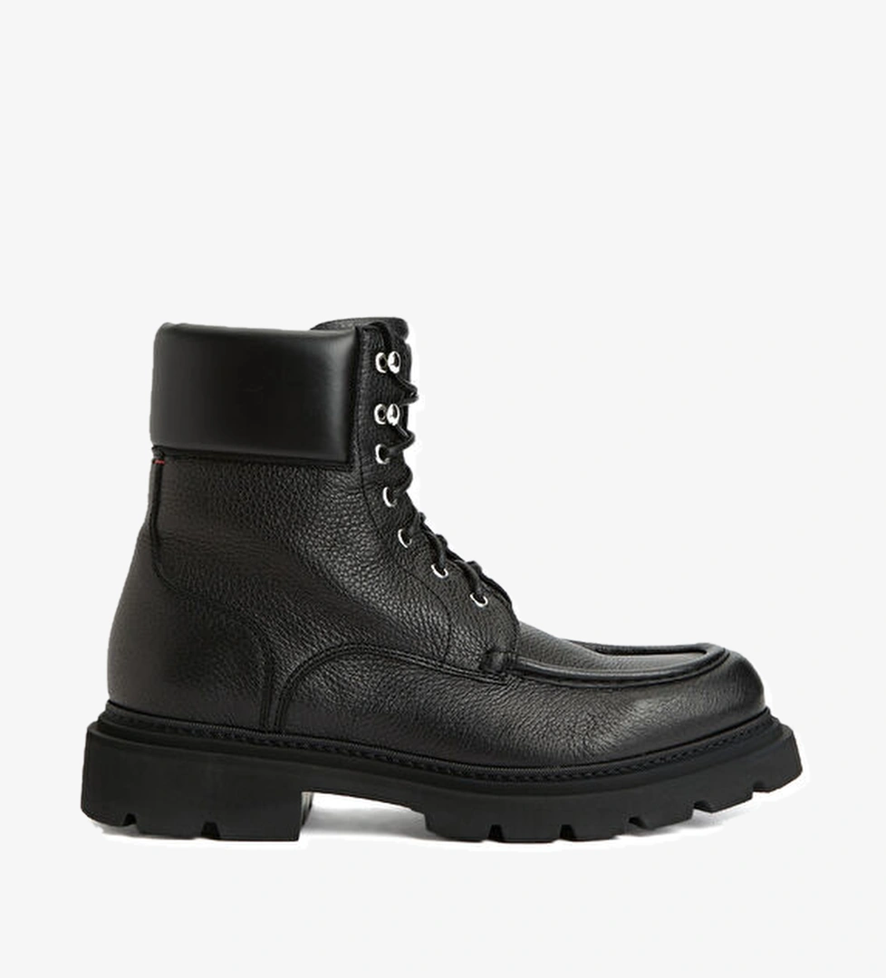 Kiton Siyah Erkek Deri Bot model görseli