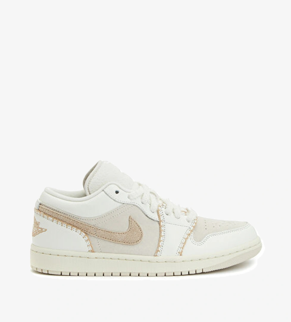 Air Jordan 1 Low SE Beyaz Kadın Deri Sneaker