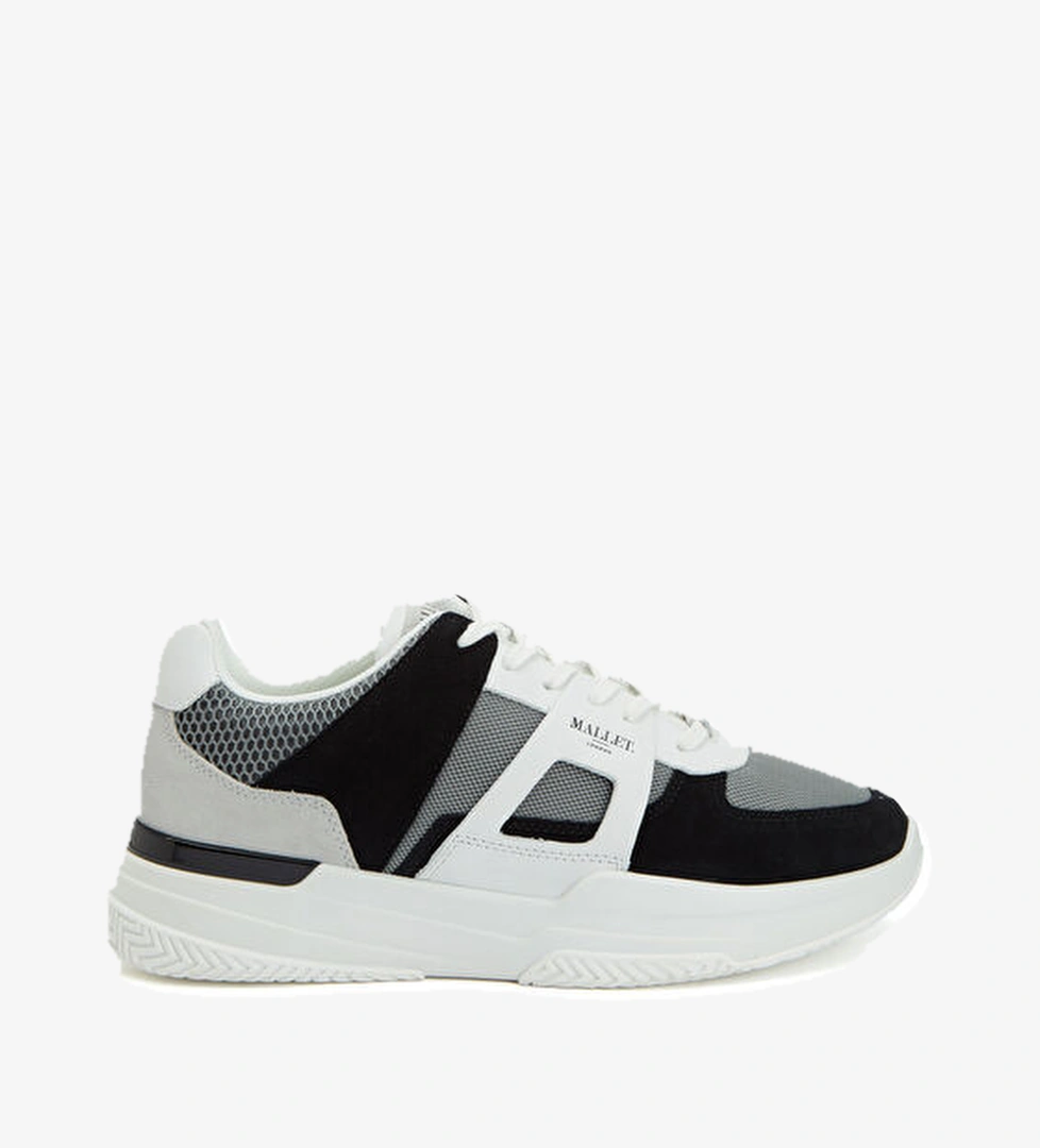 Siyah Beyaz Erkek Sneaker - Görsel 1