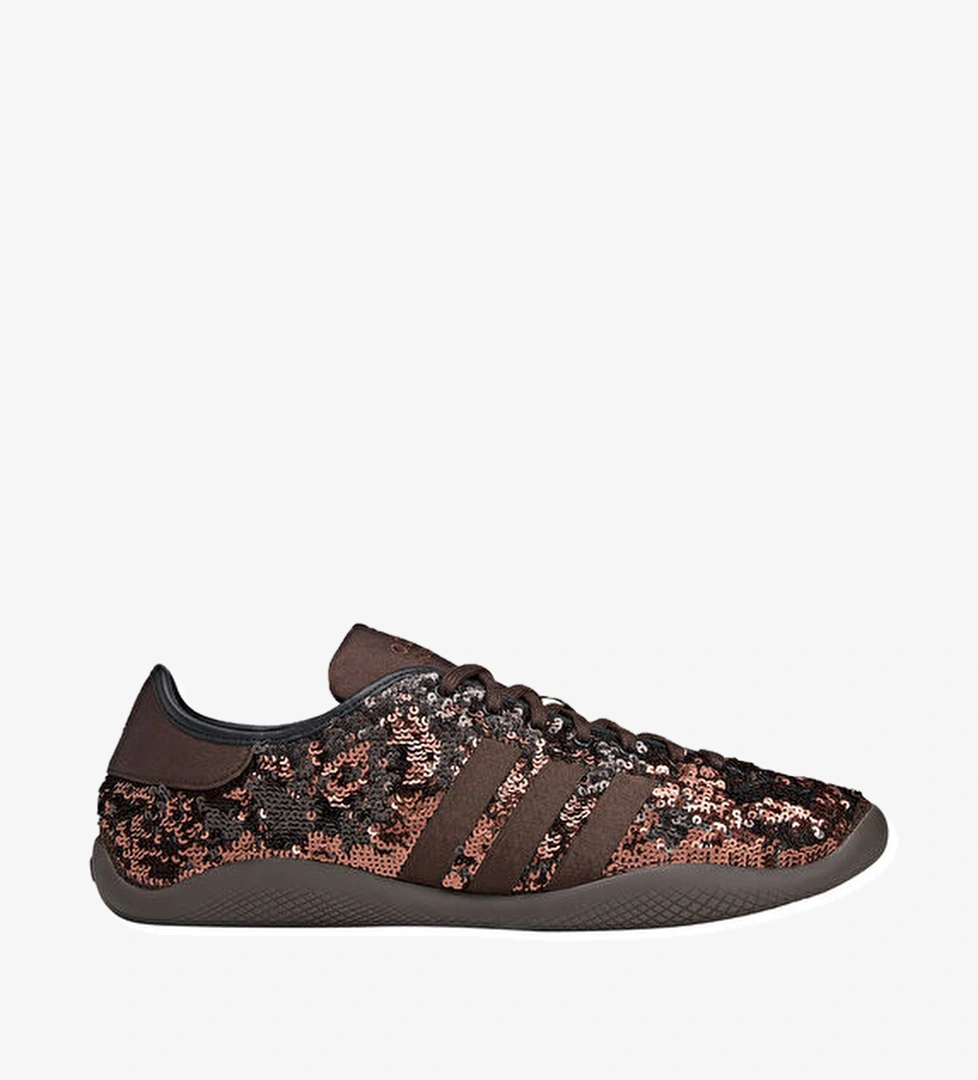 Adidas Karintha Sequin Kahverengi Deri Sneaker model görseli