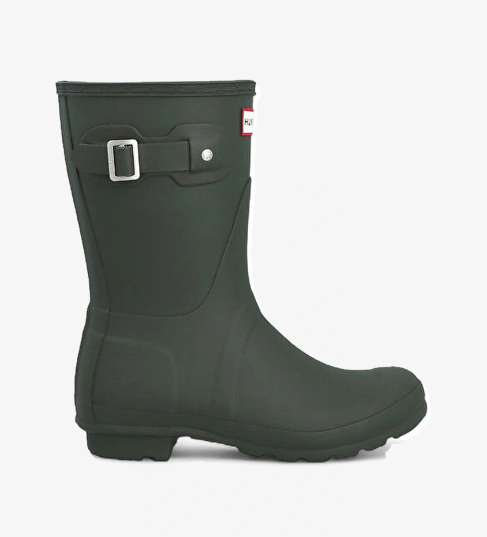 Hunter Originals Wellington Koyu Yeşil kadın Bot model görseli