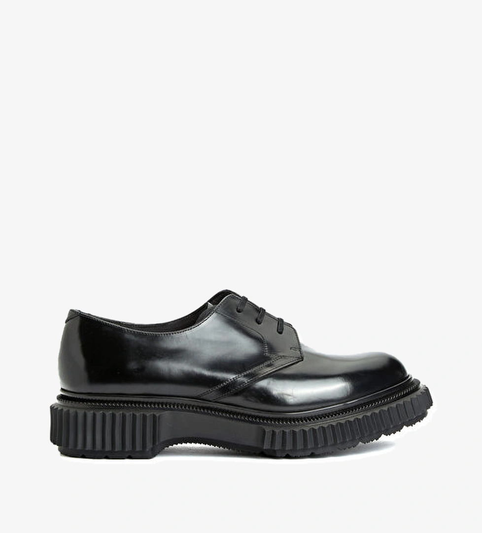 Adieu Siyah Erkek Deri Ayakkabı model görseli