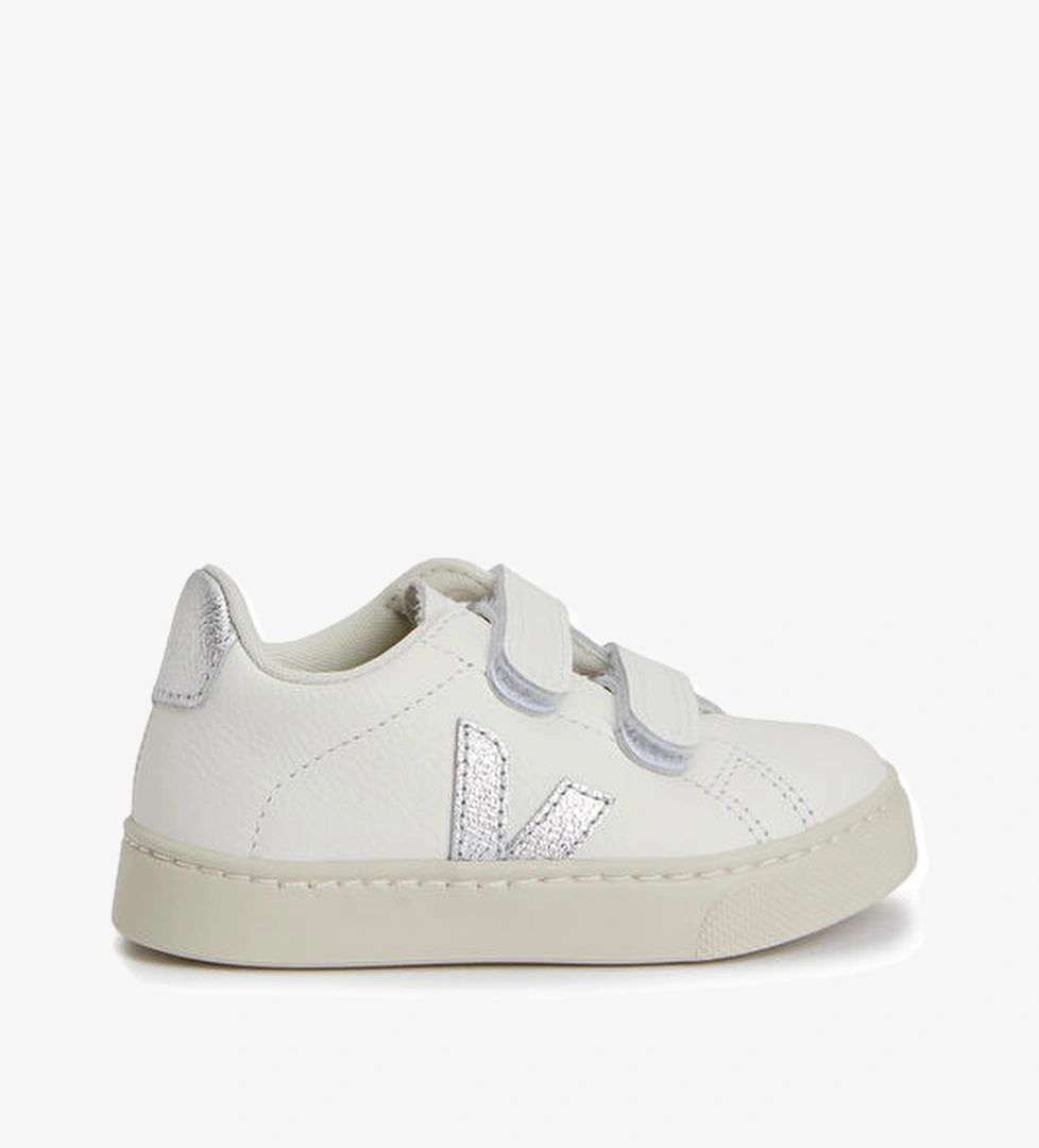 Veja Small Esplar Chromefree Beyaz Çocuk Deri Sneaker model görseli
