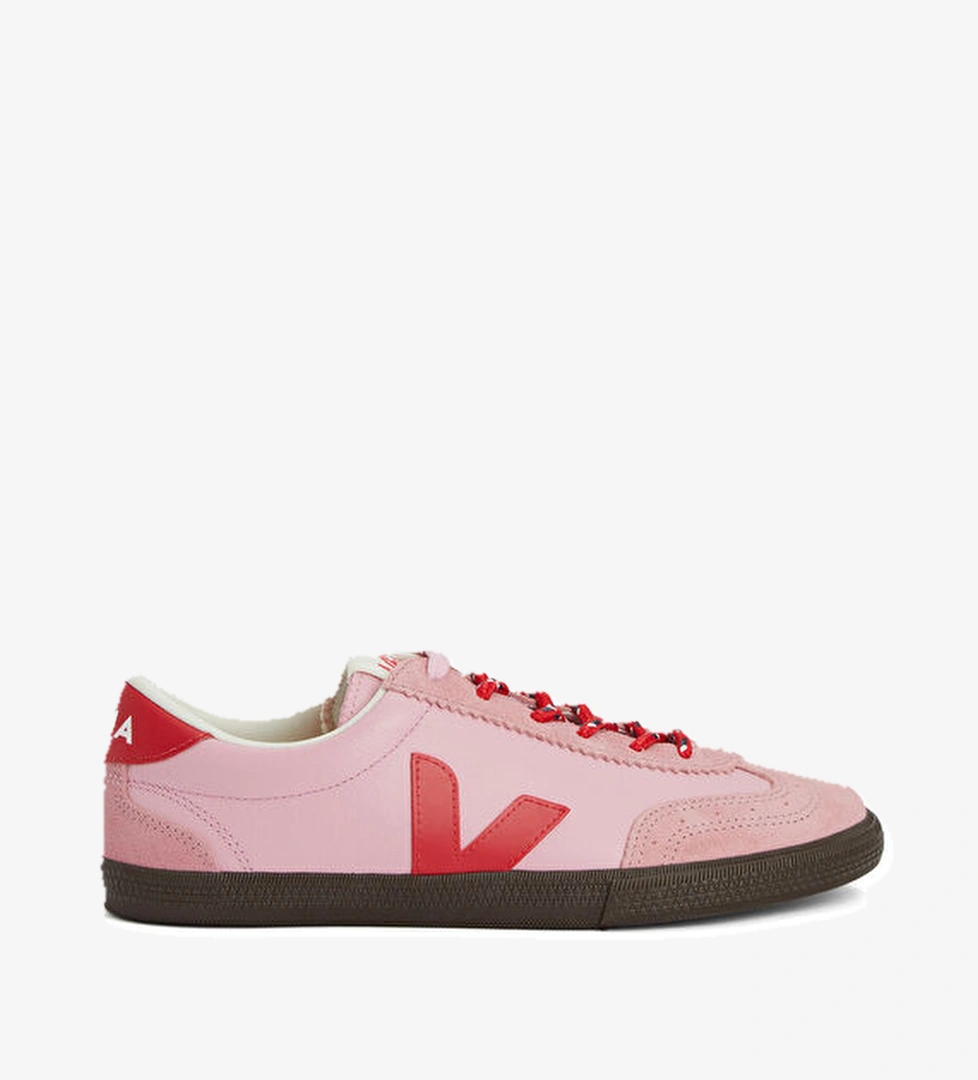 Veja Volley O.T. Kırmızı Pembe Kadın Deri Sneaker model görseli
