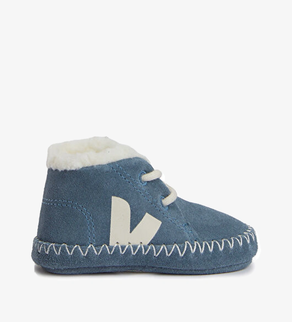 Veja X Milk Baby Lacivert Çocuk Süet Sneaker model görseli