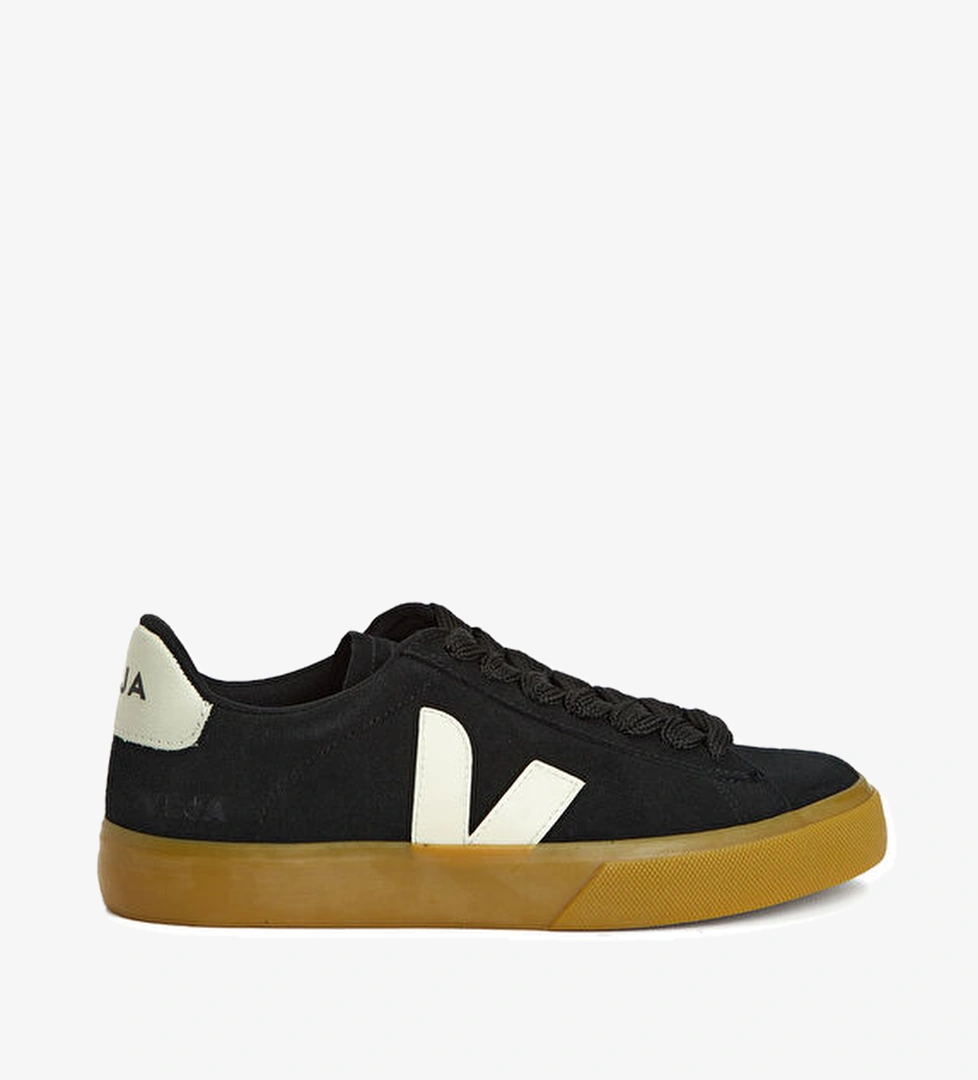 Veja Campo Bold Siyah Kadın Süet Sneaker model görseli