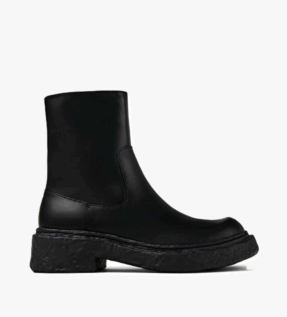 Vamonos Siyah Erkek Deri Bot - Görsel 1