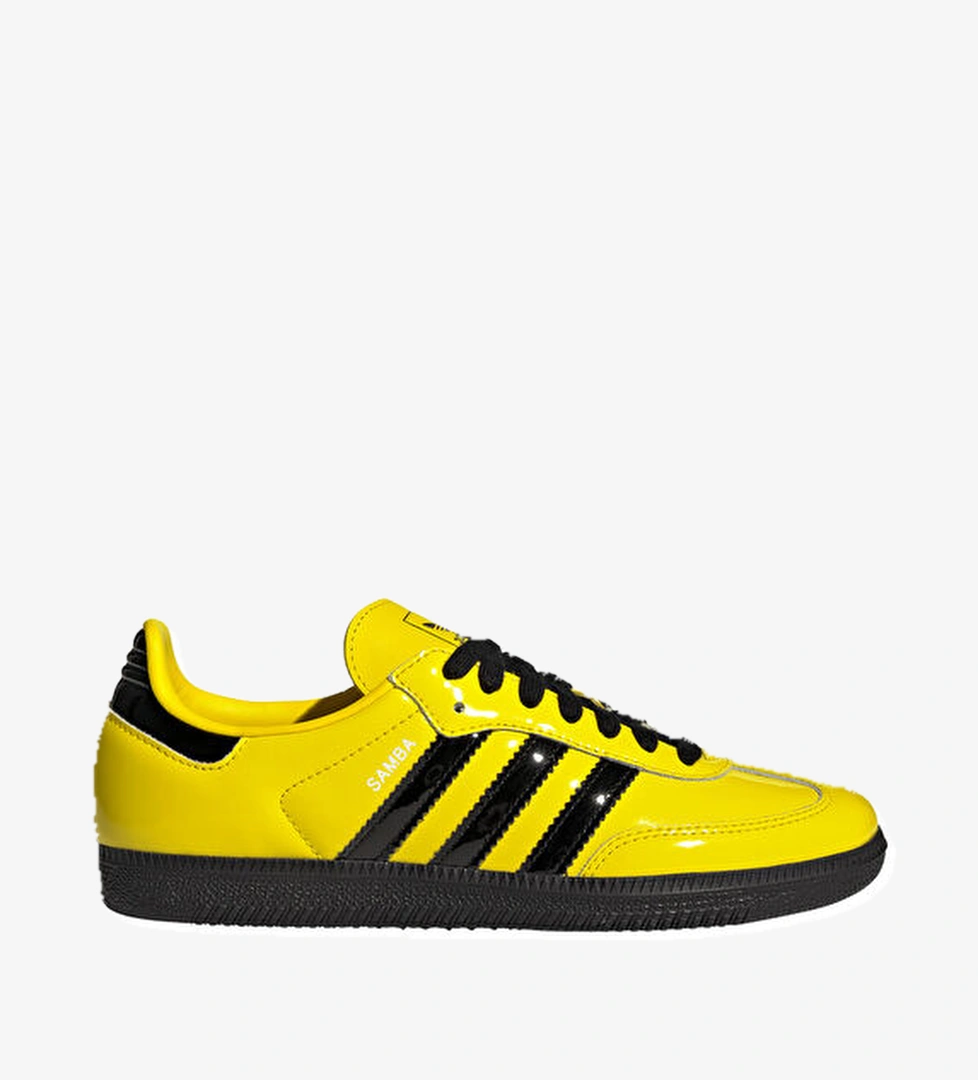 Adidas Samba OG Sarı Siyah Erkek Deri Sneaker model görseli