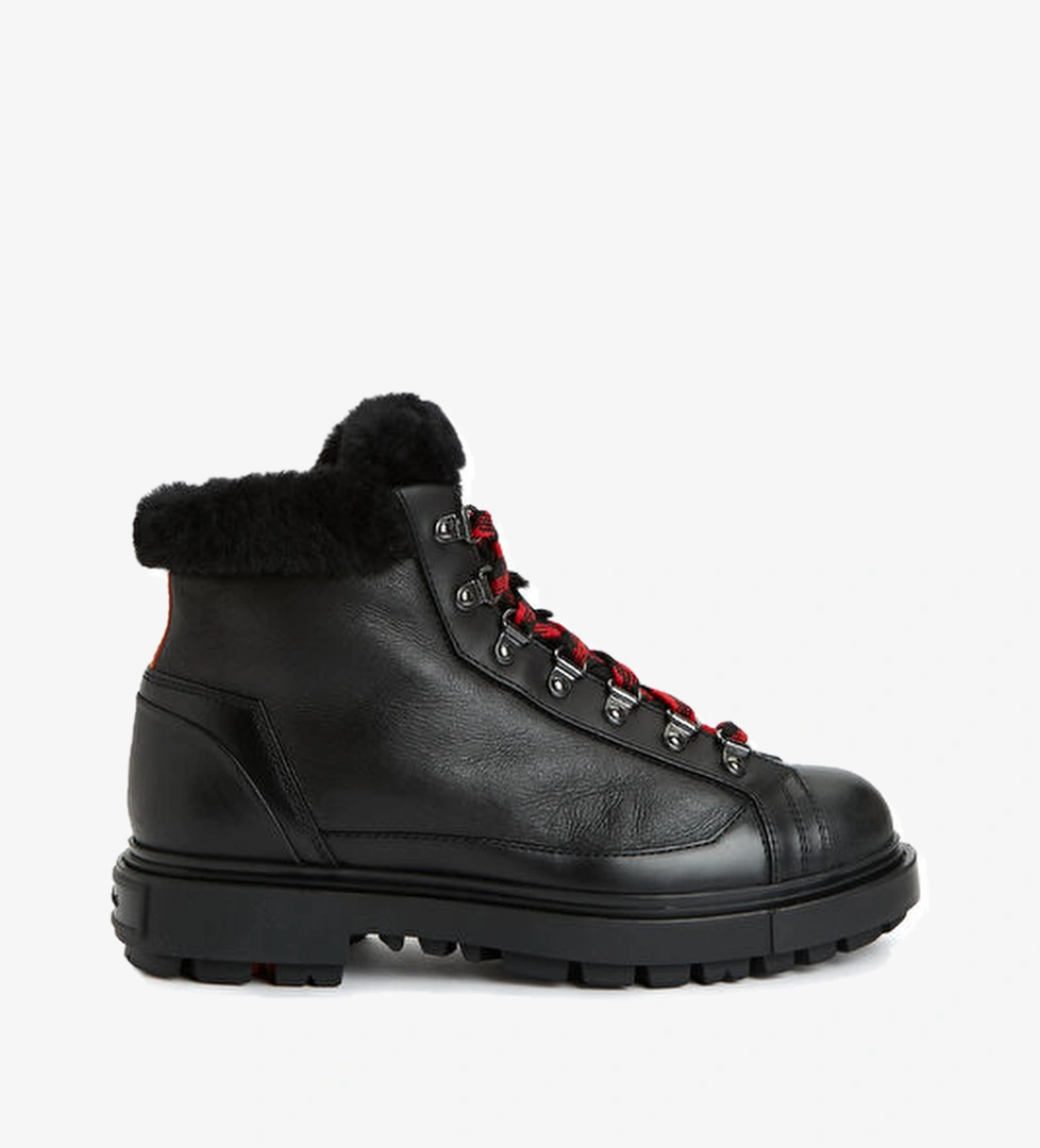 Santoni St Moritz Siyah Erkek Deri Bot model görseli