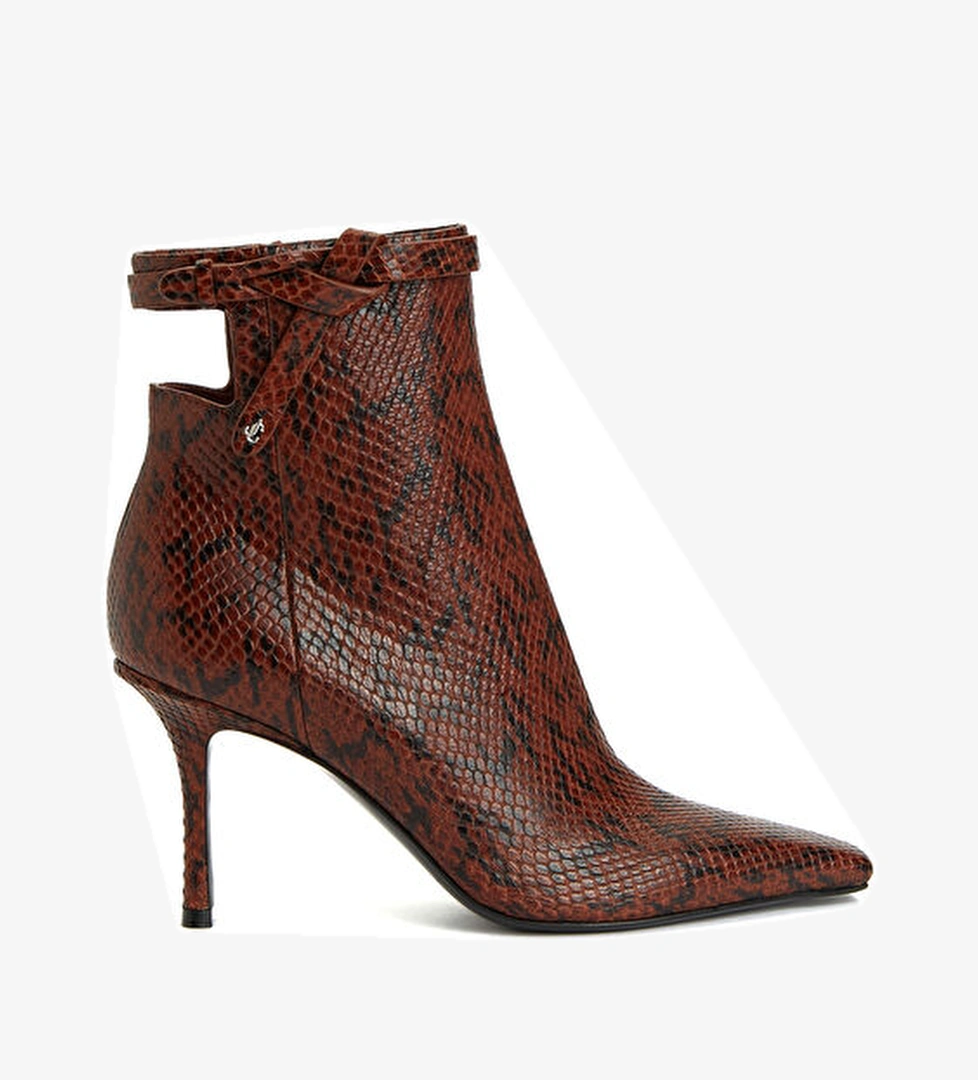 Jimmy Choo Camie Desenli Kadın Deri Bot model görseli