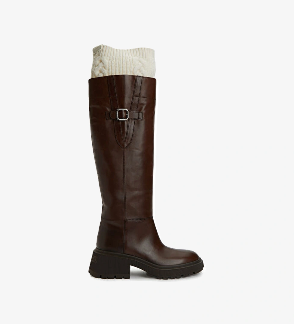 Tamsin Kahverengi Kadın Deri Çizme