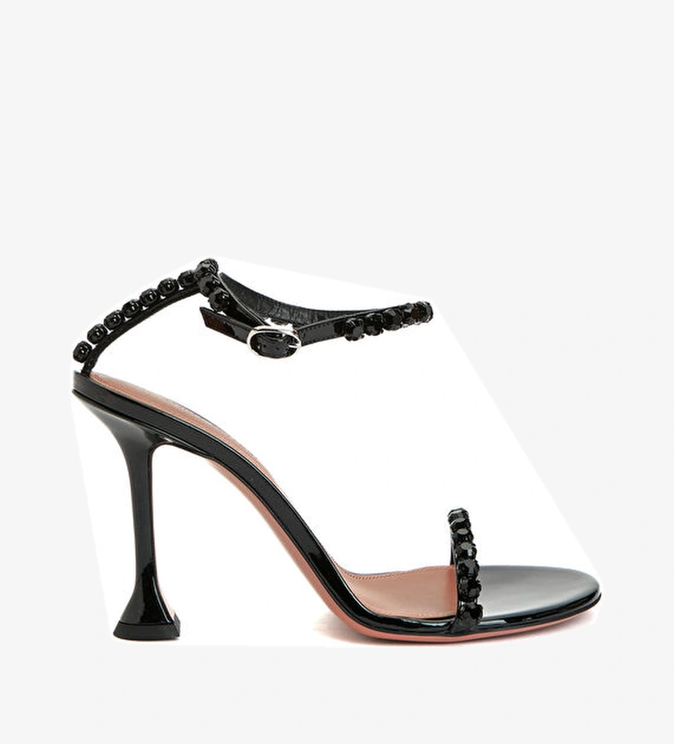 Gigi Siyah Kadın Deri Sandalet - Görsel 1