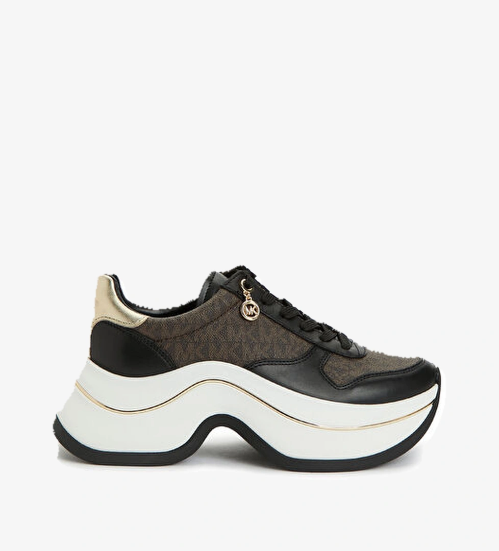 Arla Kahverengi Kadın Deri Sneaker - Görsel 1