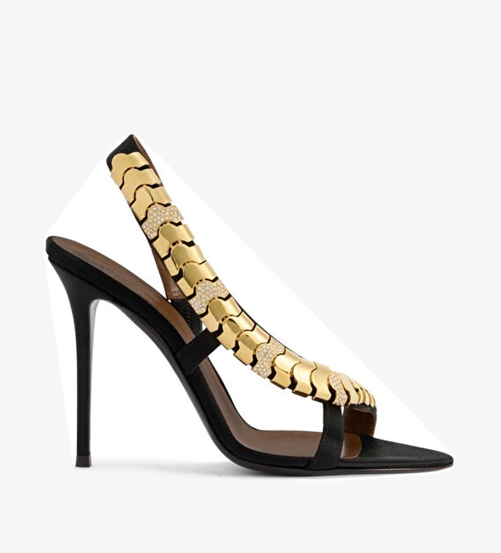 Giuseppe Zanotti Dafne Siyah Kadın Sandalet model görseli